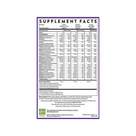 Liquid Multivitamin, NCH